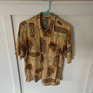 Vintage Reyn Spooner Men's Large Hawaiian Button-down Shirt.